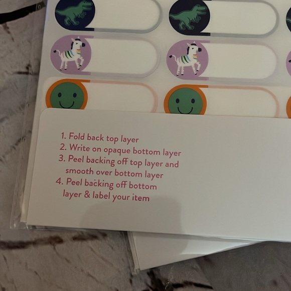 Writeable labels - Picture 3 of 3